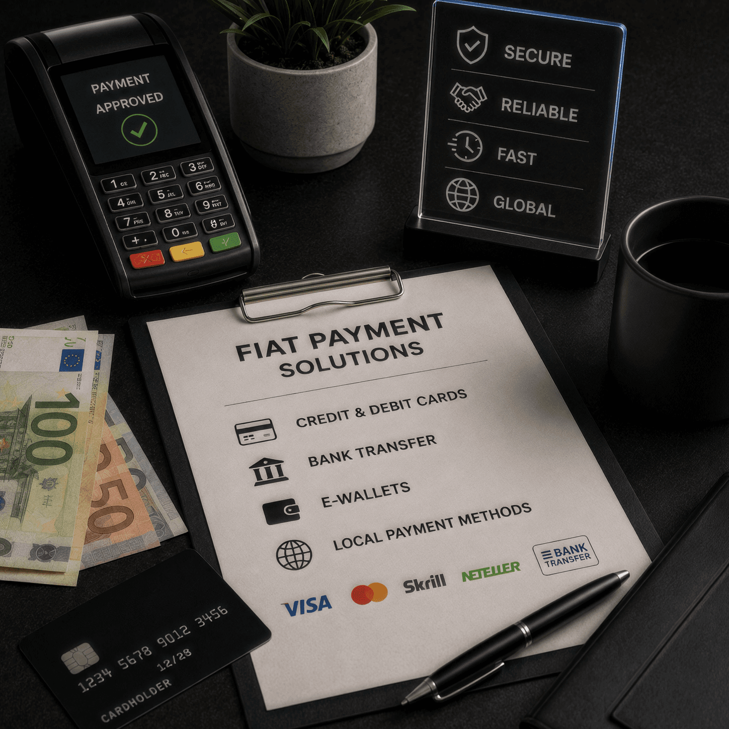 Fiat Payment Solutions — Casino in a Box knowledge guide illustration about Fiat Payment Solutions